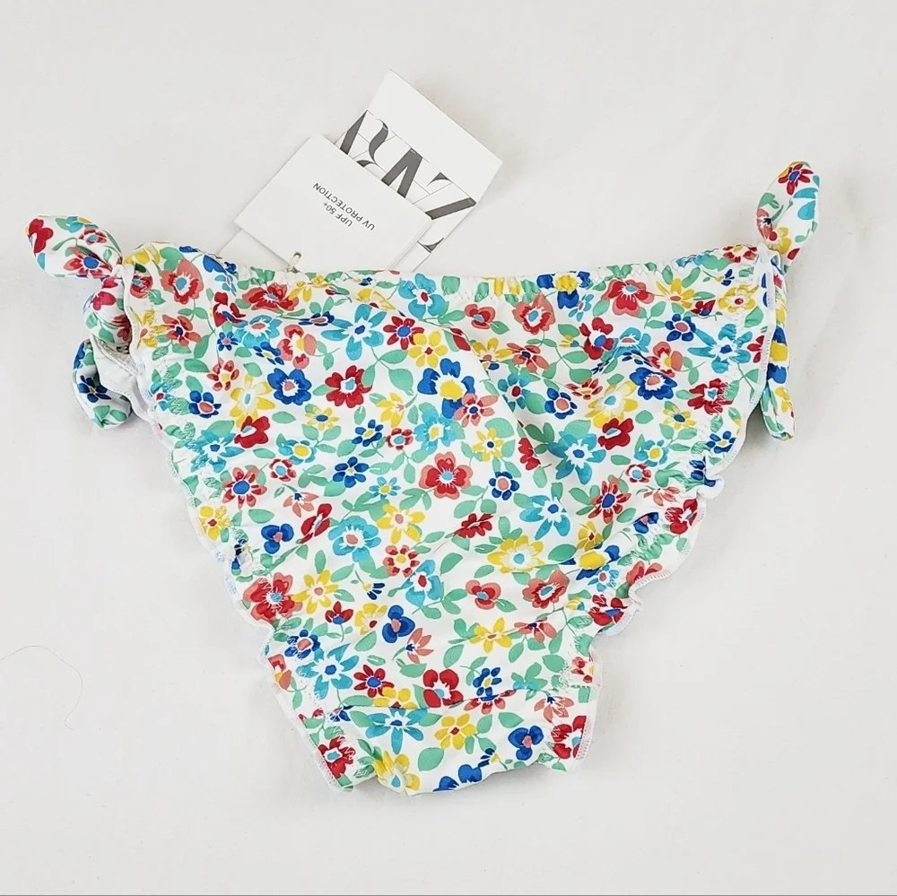 Zara Floral Bikini Bottom
